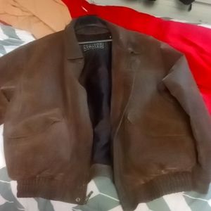 Leather jacket